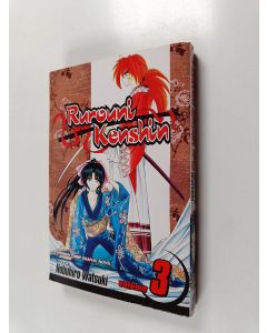 Kirjailijan Nobuhiro Watsuki käytetty kirja Rurouni Kenshin, Vol. 3