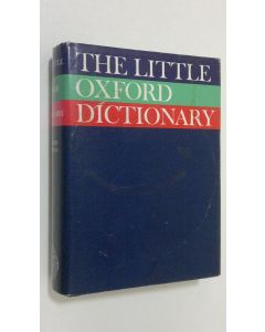 Kirjailijan George Ostler käytetty kirja The little Oxford dictionary of current English
