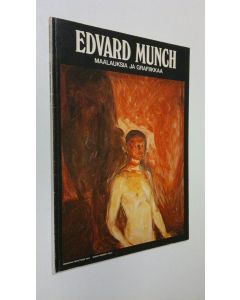 käytetty kirja Edvard Munch - Maalauksia ja grafiikkaa Amos Andersonin taidemuseo Helsinki 18.8.-21.10.1979