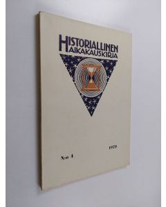 käytetty kirja Historiallinen aikakauskirja 4/1970