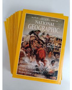 käytetty kirja National geographic vuosikerta 1986 (Huhtikuun numero puuttuu)