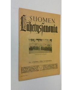 käytetty teos Suomen lähetyssanoma n:o 4 huhtikuu 1936