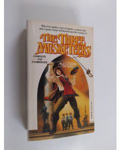 Kirjailijan Alexandre Dumas käytetty kirja The Three Musketeers