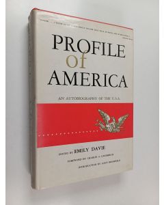 Kirjailijan Emily Davie käytetty kirja Profile of America : an autobiography of the U.S.A