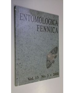 käytetty kirja Entomologica Fennica vol 13 n:o 3 2002