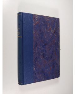 Kirjailijan J. E. Strömborg käytetty kirja Biografiska anteckningar om Johan Ludvig Runeberg IV:1