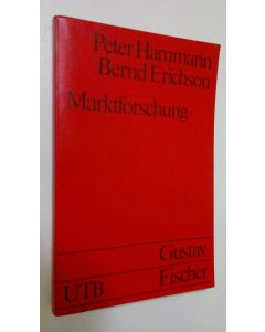 Kirjailijan Peter Hammann käytetty kirja Marktforschung