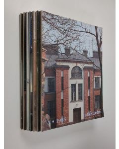 käytetty kirja Arkkitehti vuosikerta 1985 (1-8)
