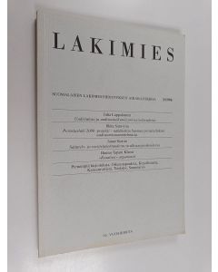 käytetty kirja Lakimies 3/1996 : Suomalaisen lakimiesyhdistyksen aikakauskirja
