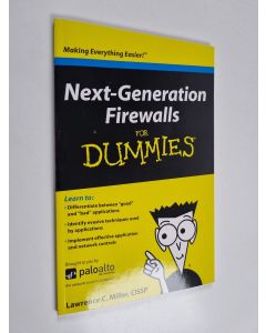 Kirjailijan Lawrence C. Miller käytetty kirja Next-generation Firewalls for Dummies