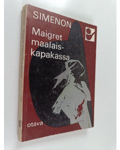 Kirjailijan Georges Simenon käytetty kirja Maigret maalaiskapakassa