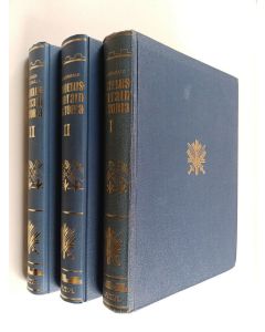 Kirjailijan N. V. Hersalo käytetty kirja Suojeluskuntain historia 1-3