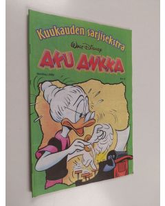 Kirjailijan Walt Disney käytetty kirja Aku Ankka huhtikuu 2000 : kuukauden sarjisekstra