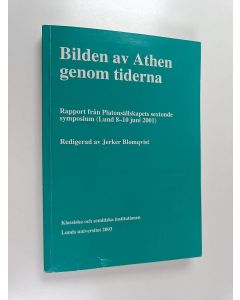 Kirjailijan Jerker Blomqvist käytetty kirja Bilden av Athen genom tiderna