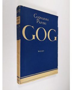 Kirjailijan Giovanni Papini käytetty kirja Gog