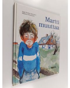 Kirjailijan Inge Fischer Sørensen käytetty kirja Martti muuttaa