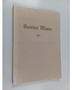 käytetty kirja Suomen museo 1987