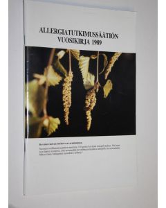 käytetty teos Allergiatutkimussäätiö vuosikirja 1989