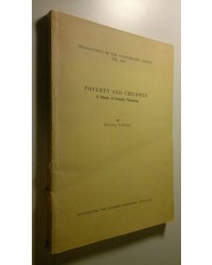 Kirjailijan Elina Visuri käytetty kirja Poverty and children : a study of family planning