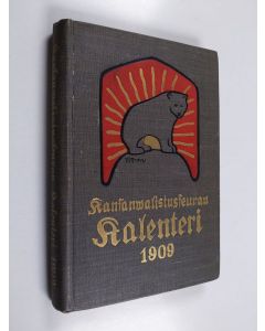 käytetty kirja Kansanvalistusseuran kalenteri 1909