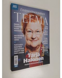 käytetty kirja HS Teema 6/18 : Tarja Halonen