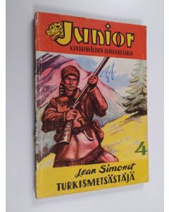 Kirjailijan Jean Simonet käytetty kirja Turkismetsästäjä