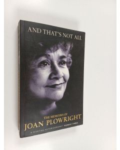 Kirjailijan Joan Plowright käytetty kirja And That's Not All