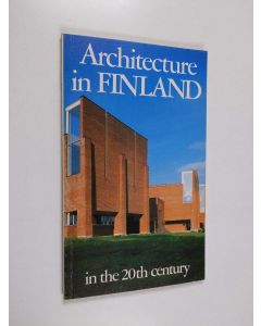 Kirjailijan Kirmo Mikkola käytetty kirja Architecture in Finland in the 20th century