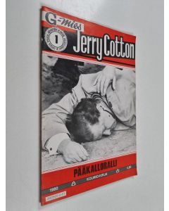 käytetty teos G-mies Jerry Cotton 1/1980 : Pääkalloralli