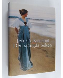 Kirjailijan Jette A. Kaarsbøl käytetty kirja Den stängda boken