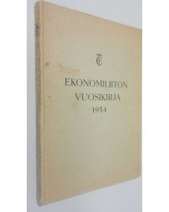 käytetty kirja Ekonomiliiton vuosikirja 1954