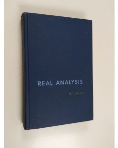 Kirjailijan H. L. Royden käytetty kirja Real analysis