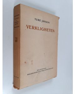 Kirjailijan Ture Janson käytetty kirja Verkligheten