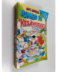 Kirjailijan Walt Disney käytetty kirja Aku Ankka Jumbo 16 : Kesäherkku