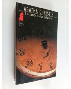 Kirjailijan Agatha Christie käytetty kirja Seitsemän kellon salaisuus