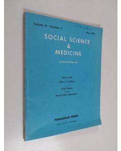 Tekijän Peter J.M McEwan  käytetty kirja Social science & medicine : an international journal Vol. 8
