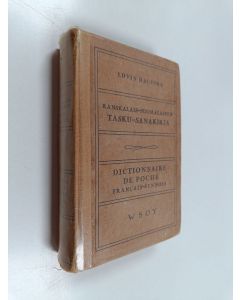 Kirjailijan Edwin Hagfors käytetty kirja Ranskalais-suomalainen tasku-sanakirja Dictionnaire de poche Français-Finnois