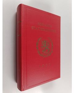 käytetty kirja Finlands statskalender 1939