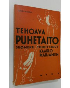 käytetty kirja Tehoava puhetaito