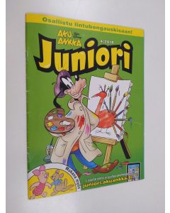 Kirjailijan Walt Disney käytetty teos Aku Ankka Juniori 4/2018