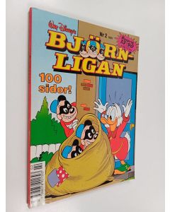 Kirjailijan Walt Disney käytetty kirja Björnligan no. 2/1991