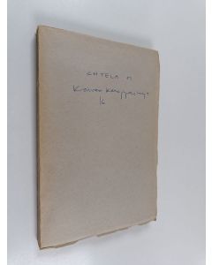 Kirjailijan H. Ahtela käytetty kirja Korven kamppailuja