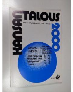 Kirjailijan Heikki Hämäläinen & Sami Tuurna käytetty kirja Kansantalous 2000