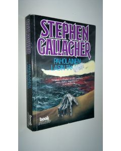 Kirjailijan Stephen Gallagher käytetty kirja Paholainen lasin takana