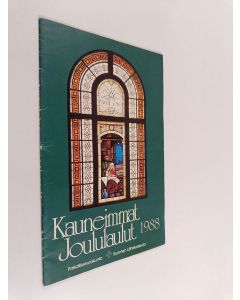 käytetty teos Kauneimmat joululaulut 1988