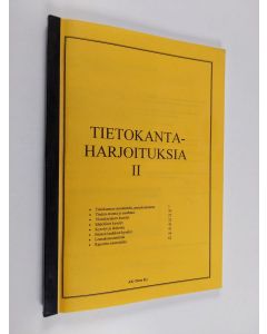 käytetty kirja Tietokantaharjoituksia II