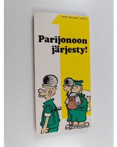 Kirjailijan Mort Walker käytetty kirja Parijonoon järjesty