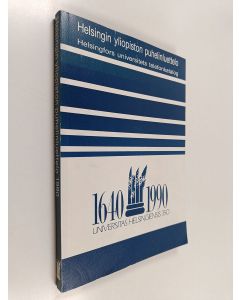 käytetty kirja Helsingin yliopiston puhelinluettelo = Helsingfors universitets telefonkatalog