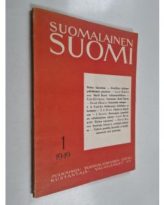 käytetty kirja Suomalainen Suomi 1/1949