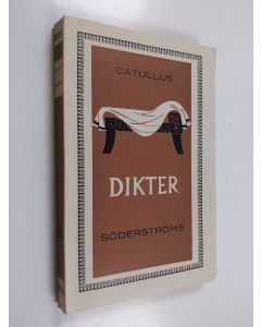 Kirjailijan Gaius Valerius Catullus käytetty kirja Dikter - Svensk tolkning